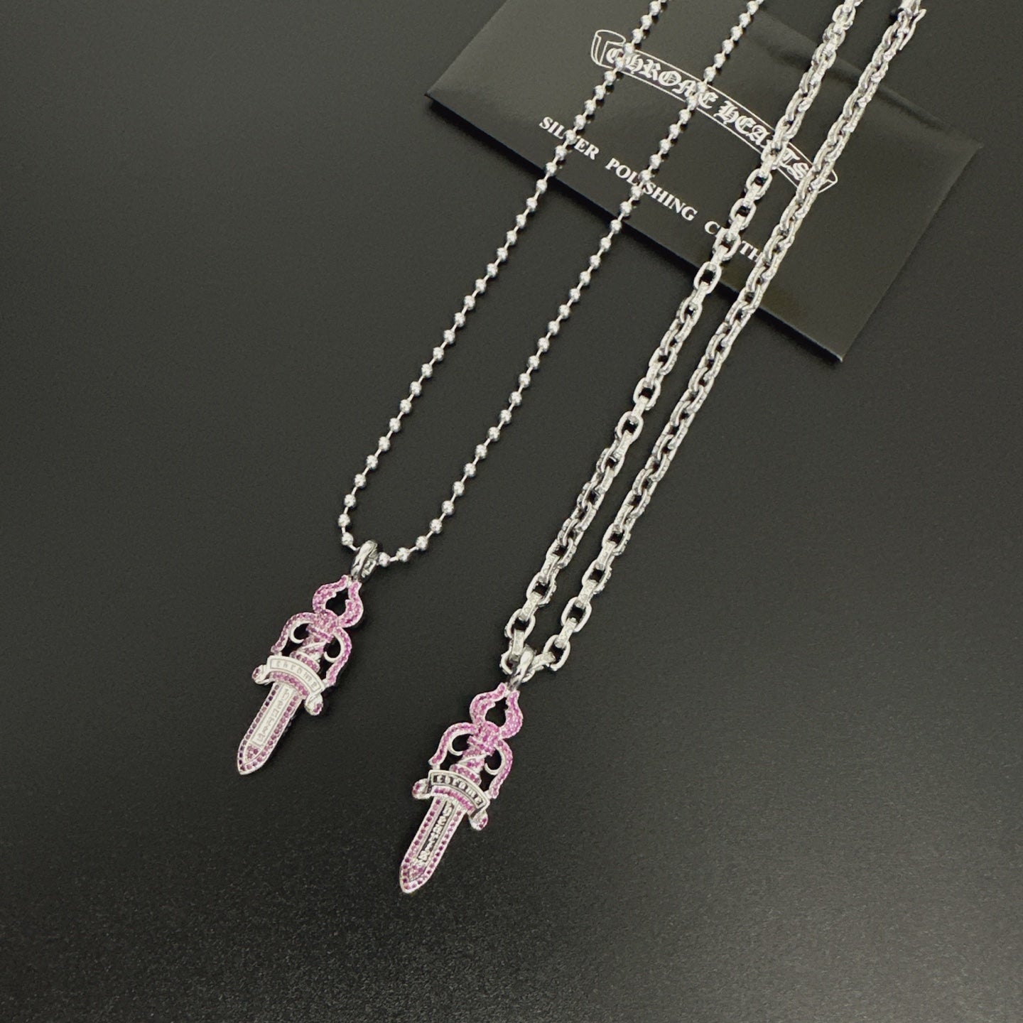 LuxluxHouse Best Quality Accessories Necklace Chrome Hearts