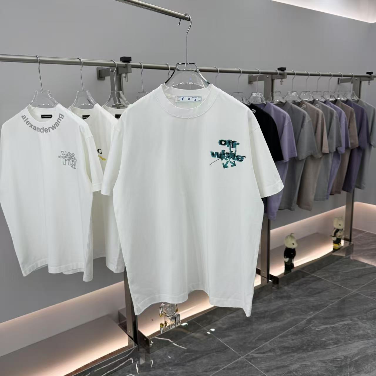 LuxluxHouse Best Quality Clothes Off White T-shirt