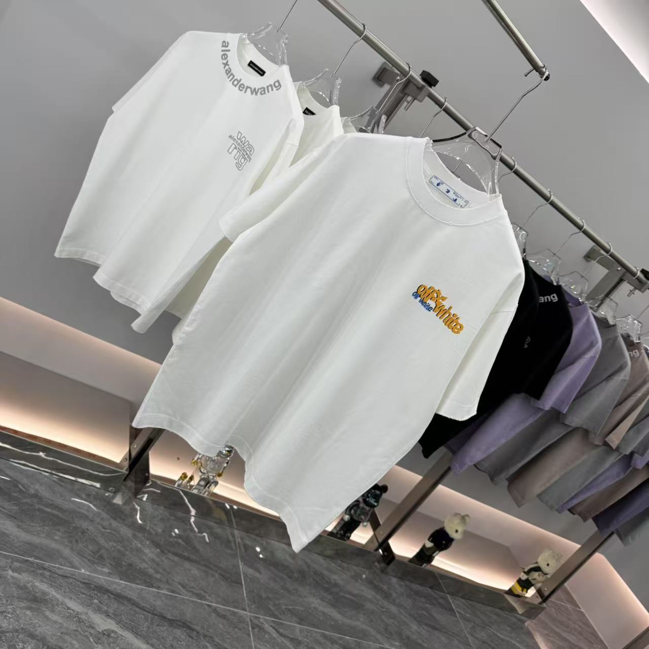 LuxluxHouse Best Quality Clothes Off White T-shirt