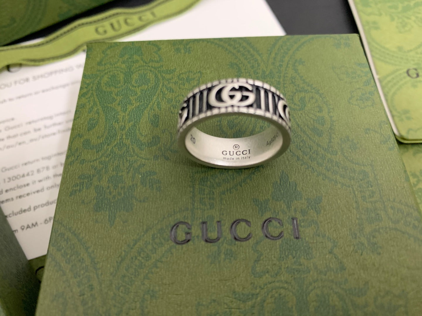 LuxluxHouse Best Quality Accessories Gucci Ring Ring Ring