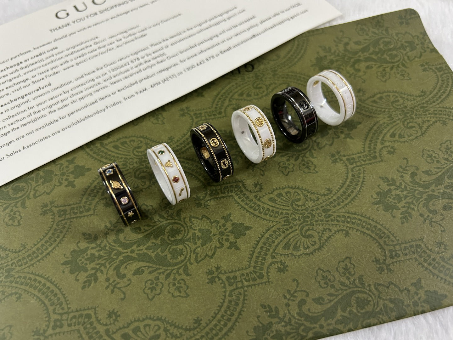 LuxluxHouse Best Quality Accessories Gucci Ring Ring Ring
