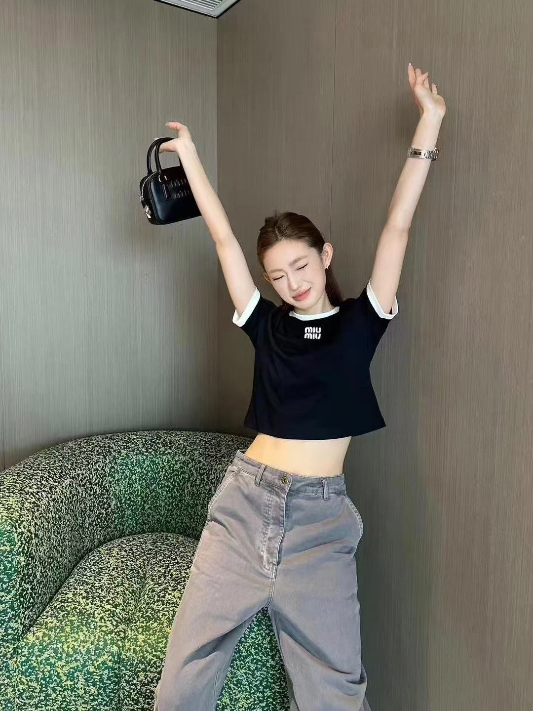 LuxluxHouse Best Quality Clothes Miu Miu T-shirt