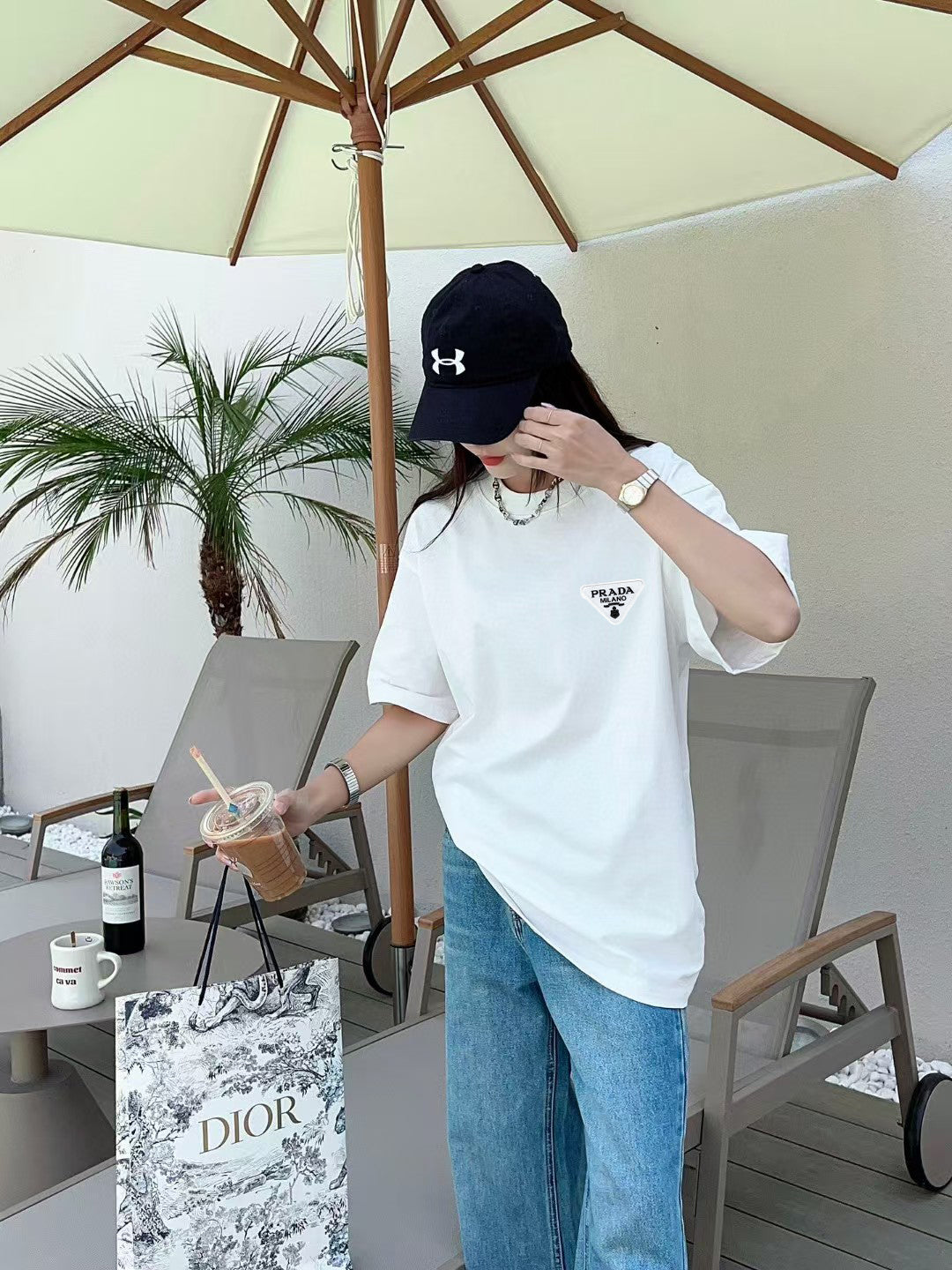 LuxluxHouse Best Quality Clothes T-shirt Prada