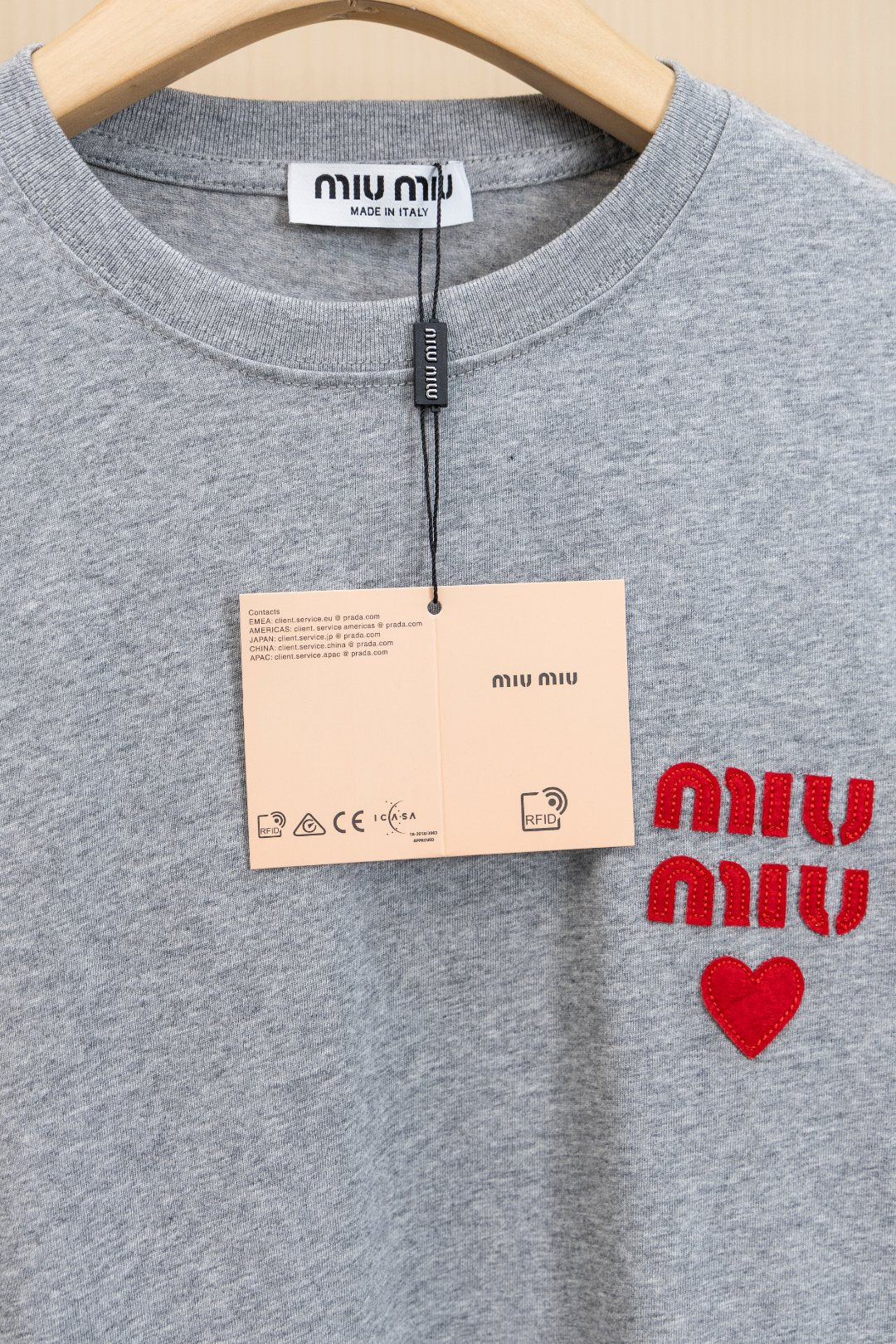 LuxluxHouse Best Quality Clothes Miu Miu T-shirt