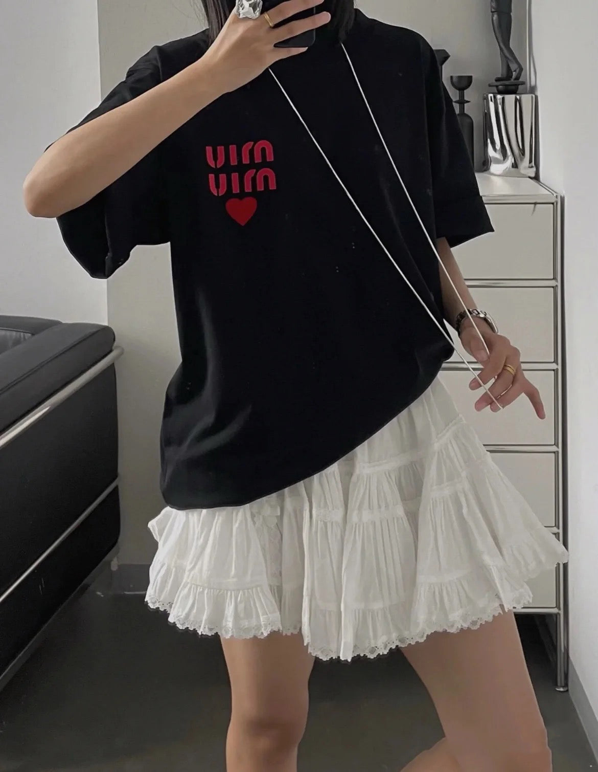 LuxluxHouse Best Quality Clothes Miu Miu T-shirt