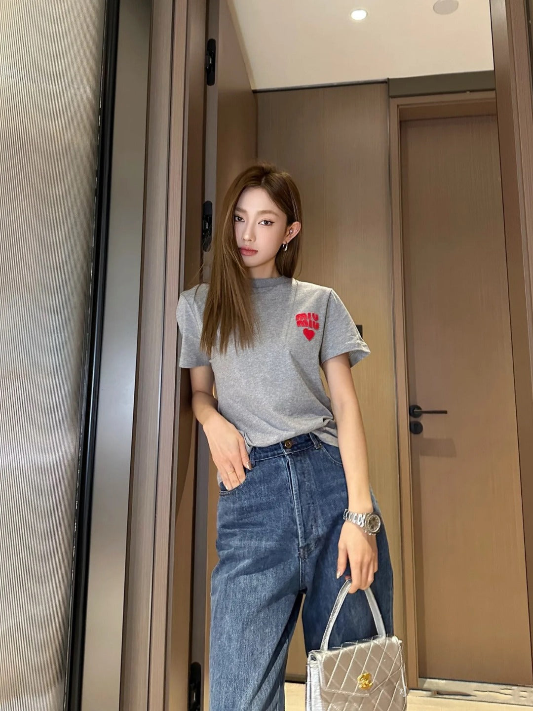 LuxluxHouse Best Quality Clothes Miu Miu T-shirt