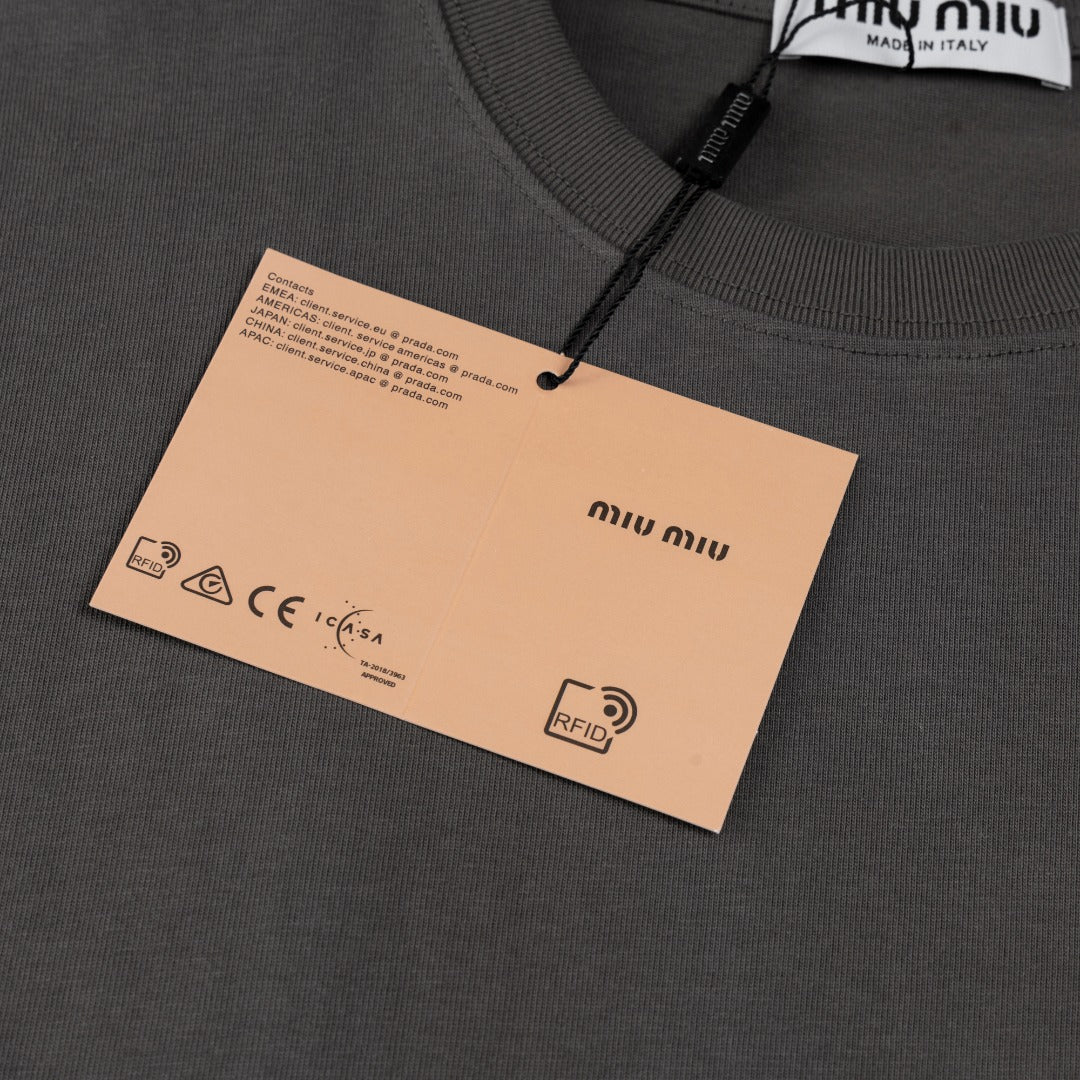 LuxluxHouse Best Quality Clothes Miu Miu T-shirt