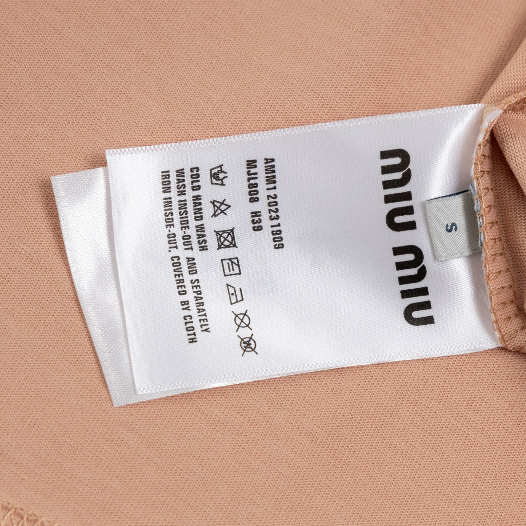 LuxluxHouse Best Quality Clothes Miu Miu T-shirt