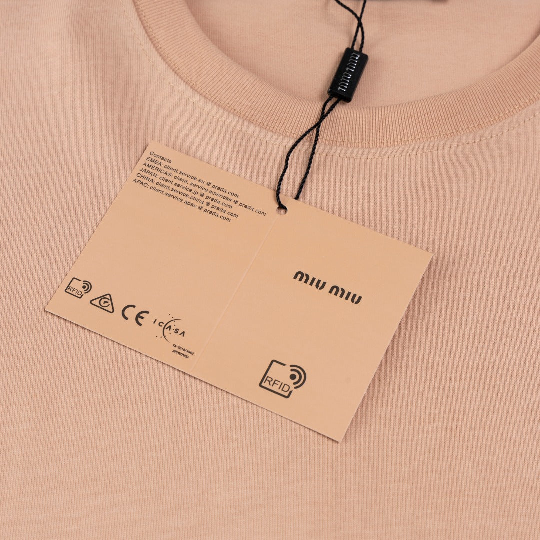 LuxluxHouse Best Quality Clothes Miu Miu T-shirt