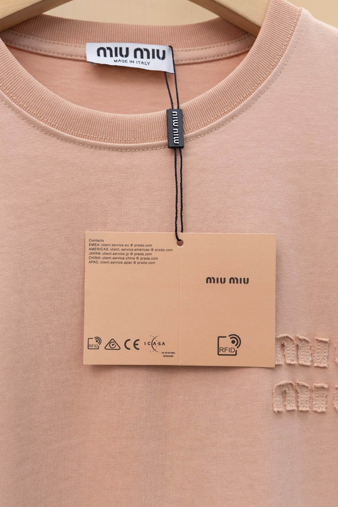 LuxluxHouse Best Quality Clothes Miu Miu T-shirt