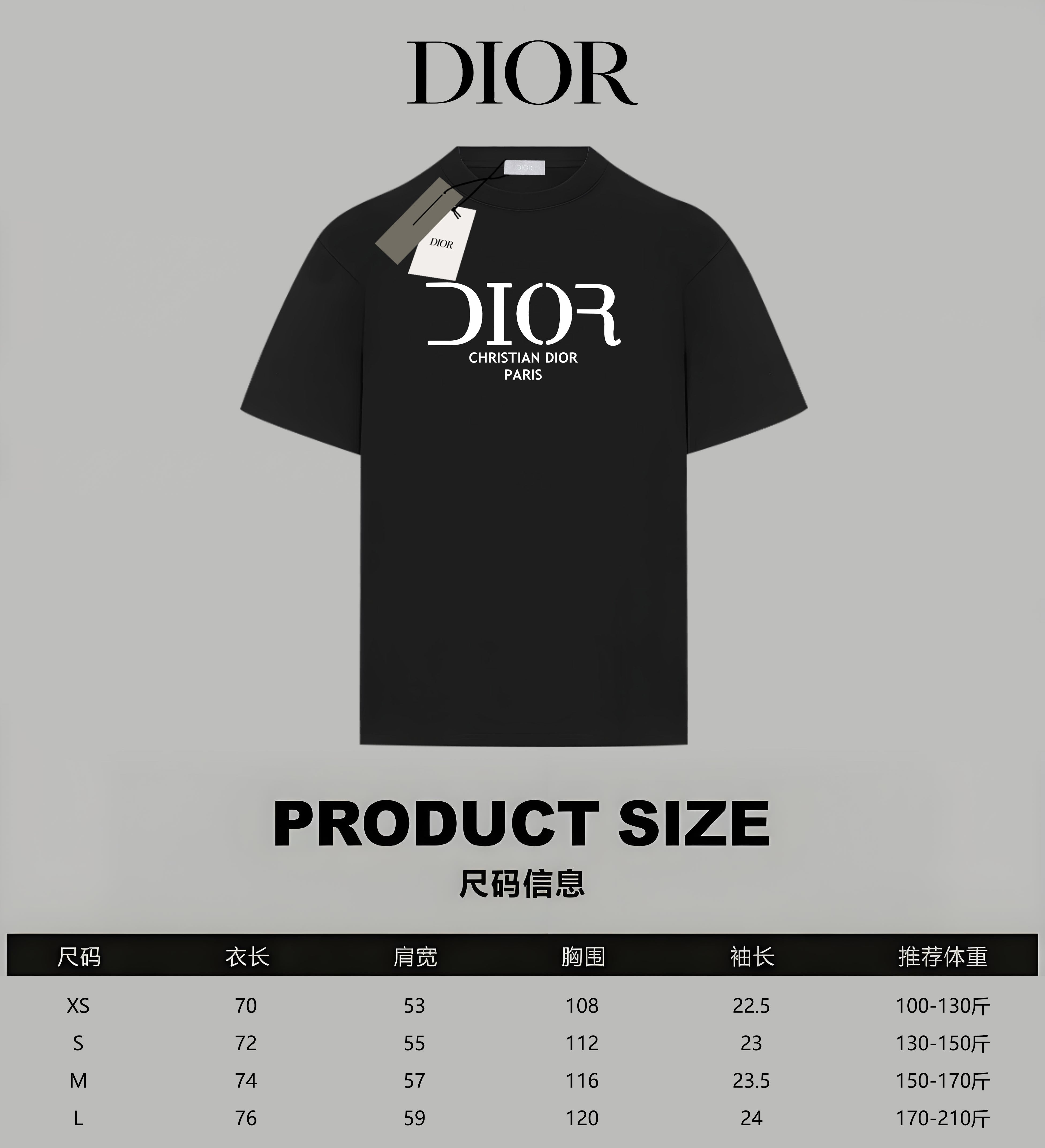 LuxluxHouse Best Quality Clothes T-shirt Dior