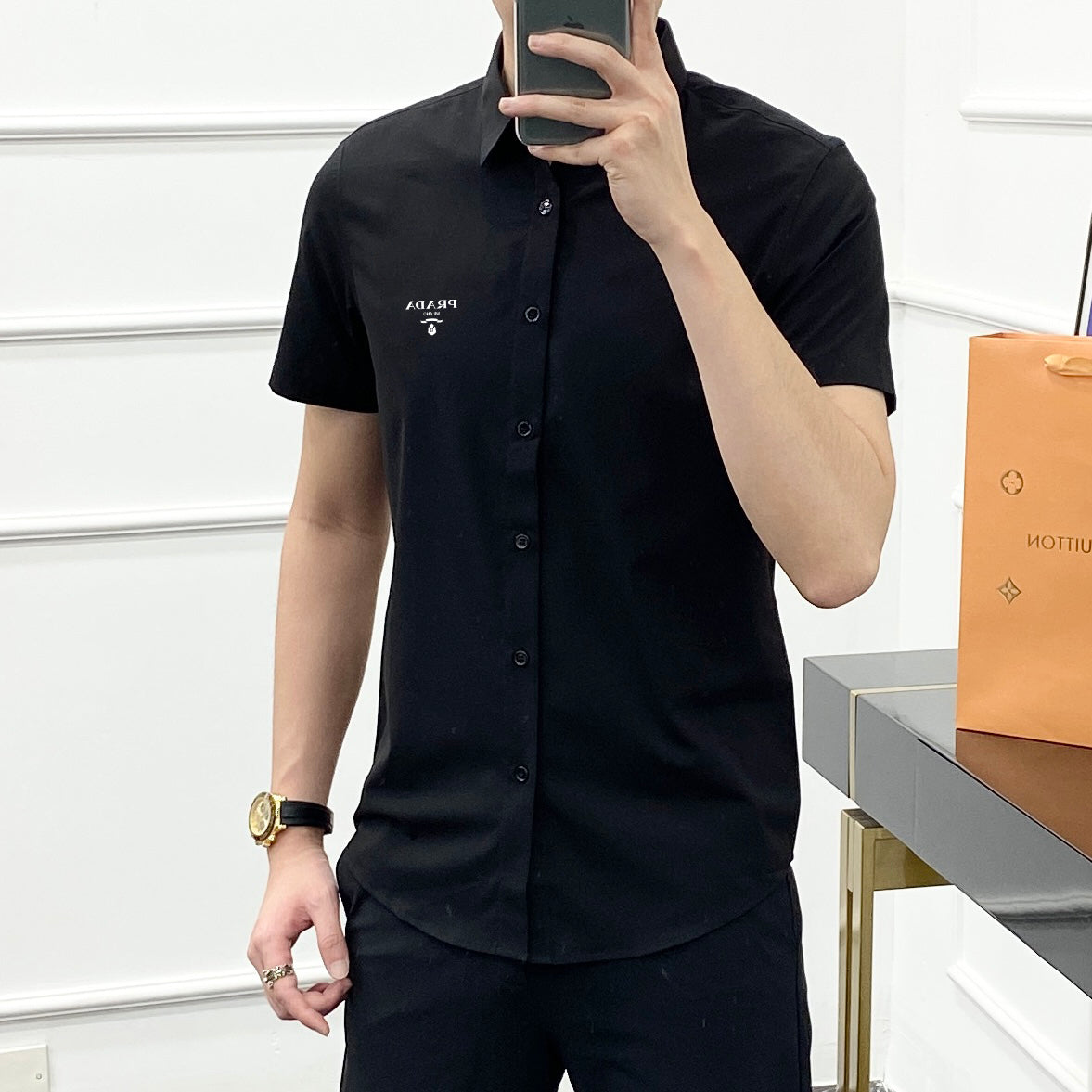 LuxluxHouse Best Quality Clothes Shirts&Polo Prada