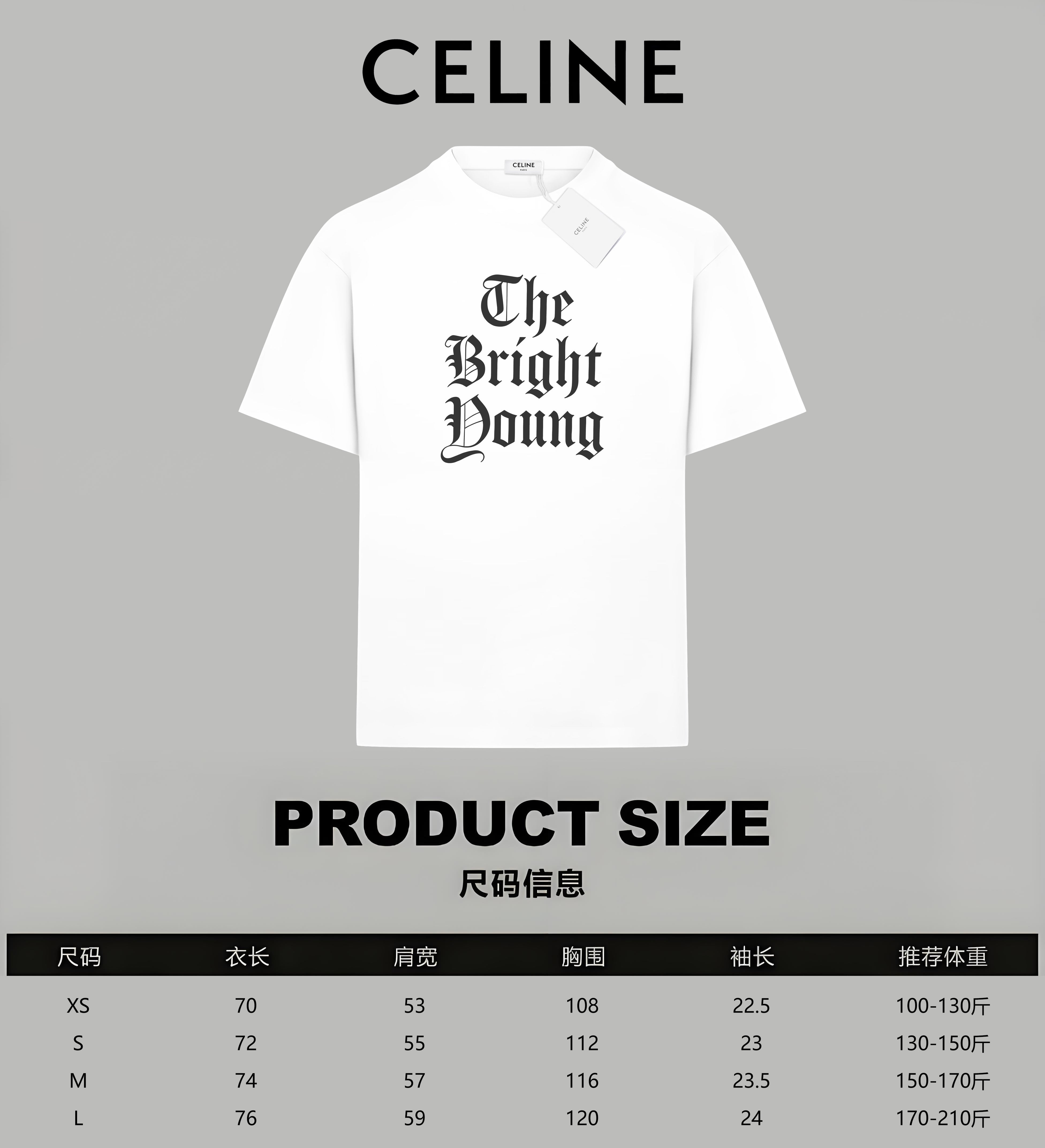 LuxluxHouse Best Quality Clothes T-shirt Celine