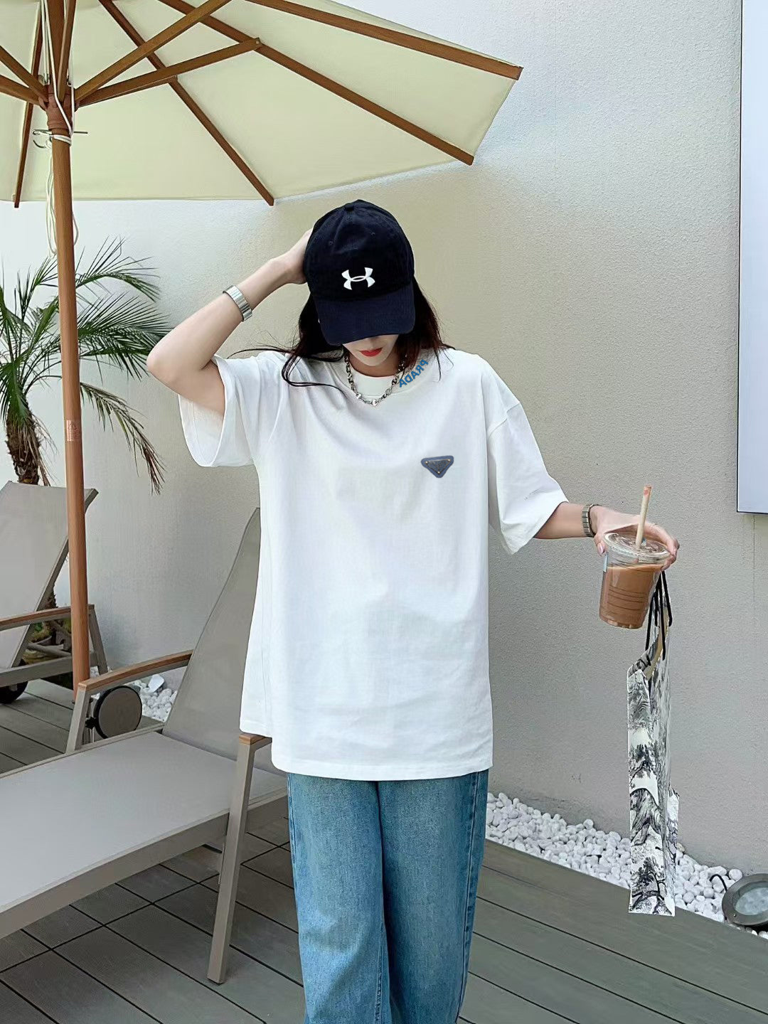 LuxluxHouse Best Quality Clothes T-shirt Prada