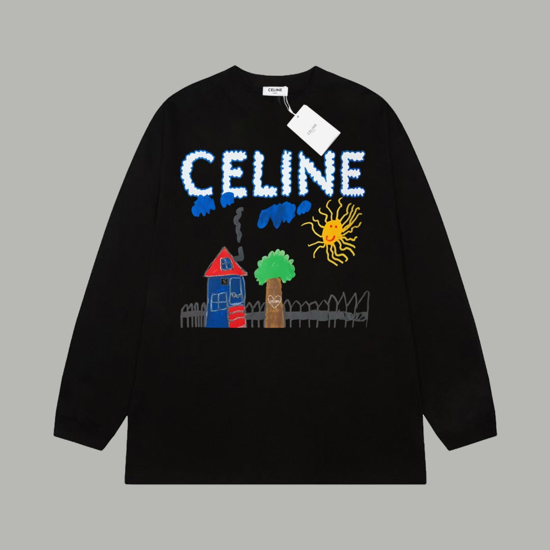 LuxluxHouse Best Quality Clothes T-shirt Celine