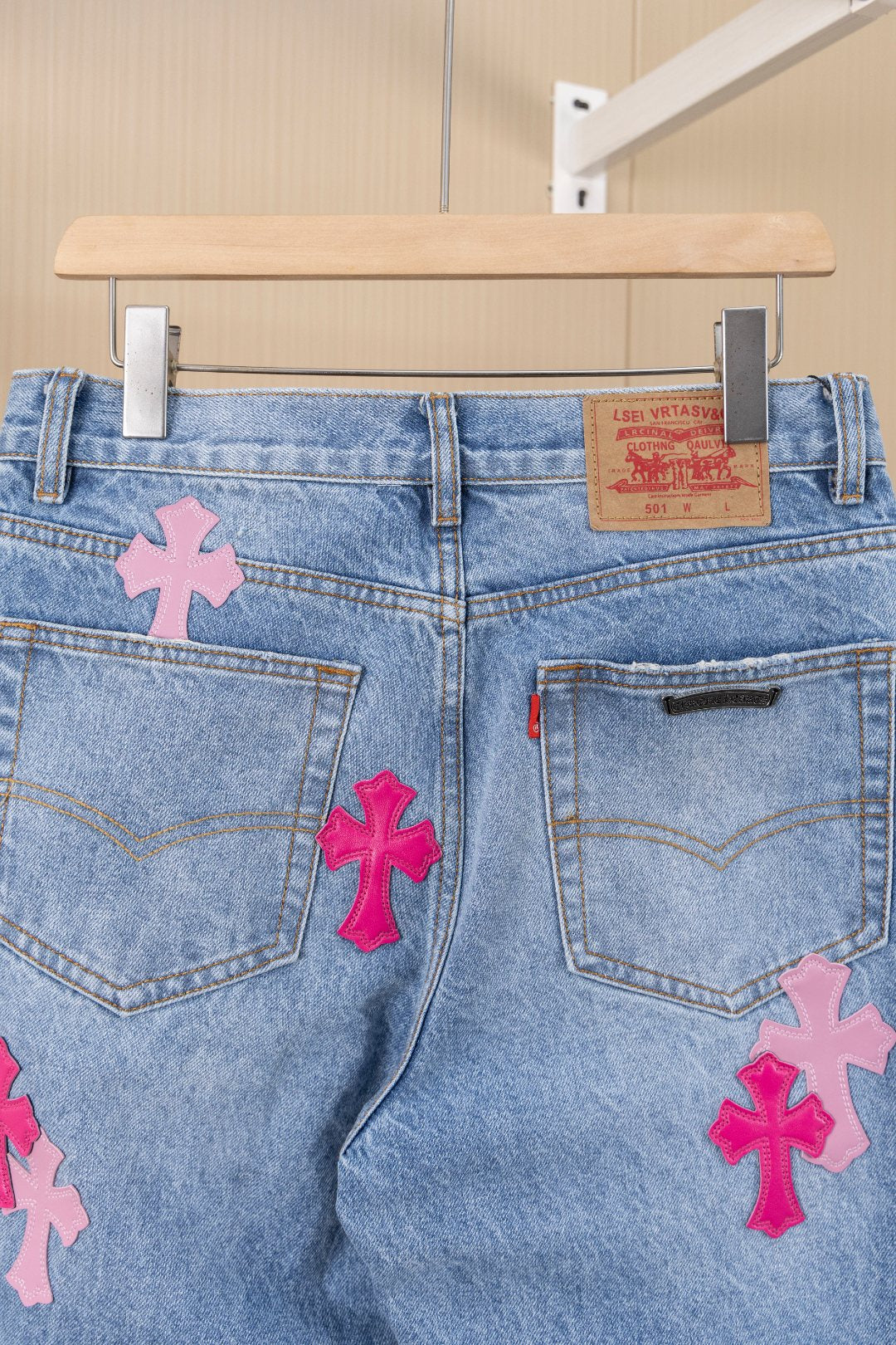 LuxluxHouse Best Quality Clothes Pants Chrome Hearts