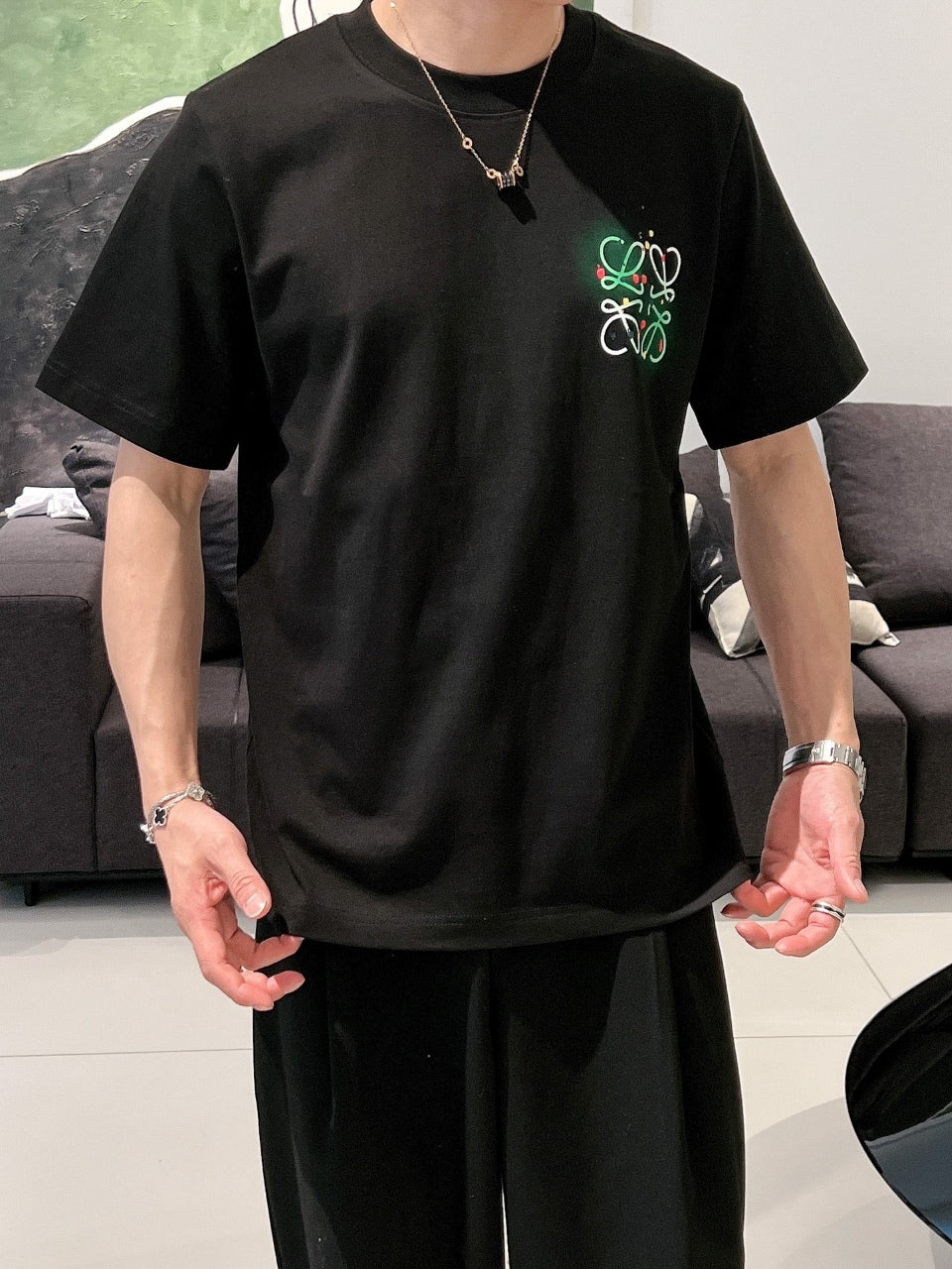 LuxluxHouse Best Quality Clothes T-shirt Loewe