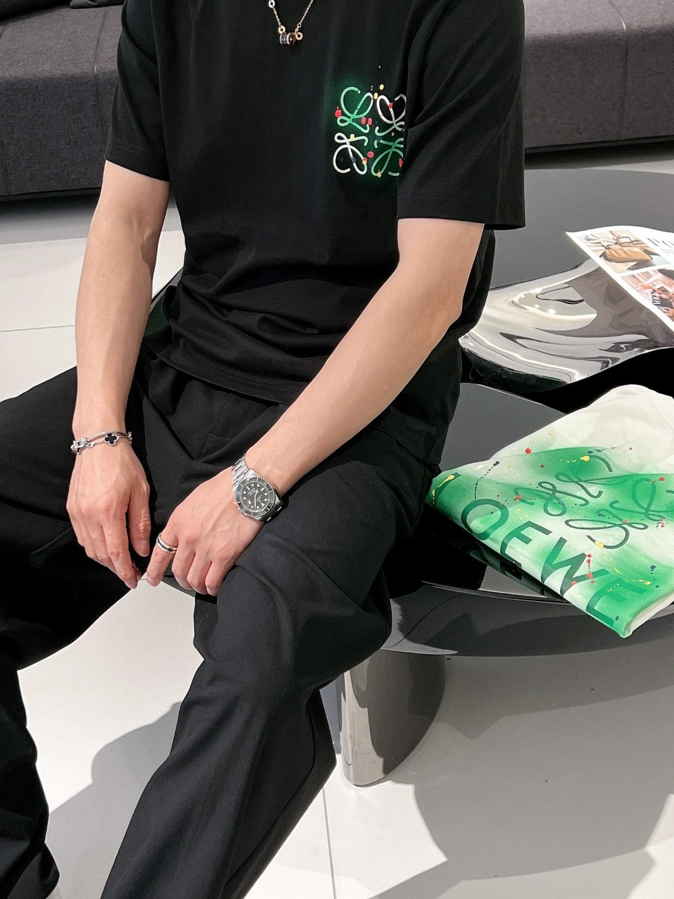 LuxluxHouse Best Quality Clothes T-shirt Loewe