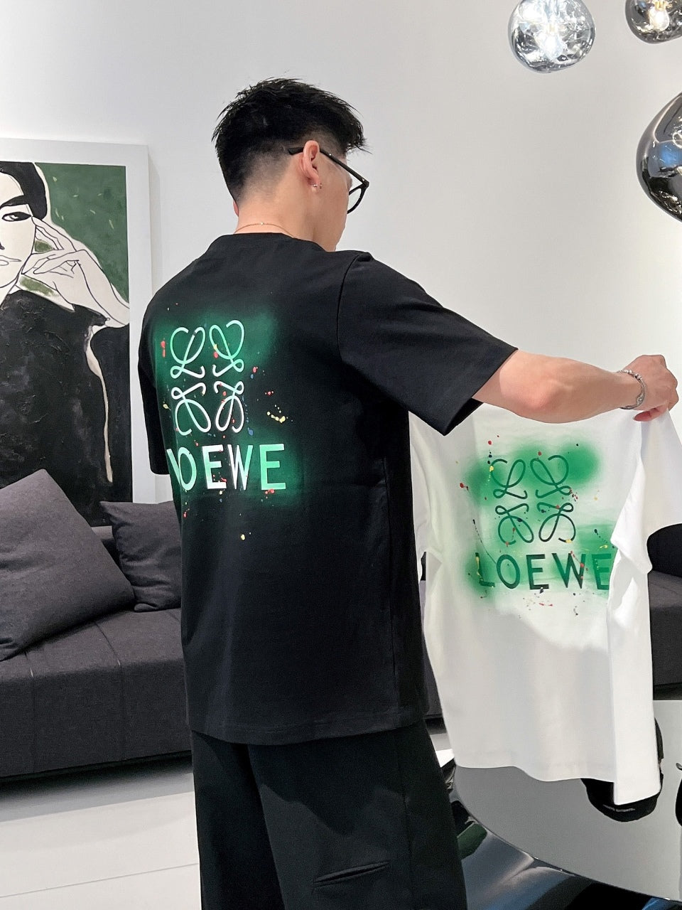 LuxluxHouse Best Quality Clothes T-shirt Loewe