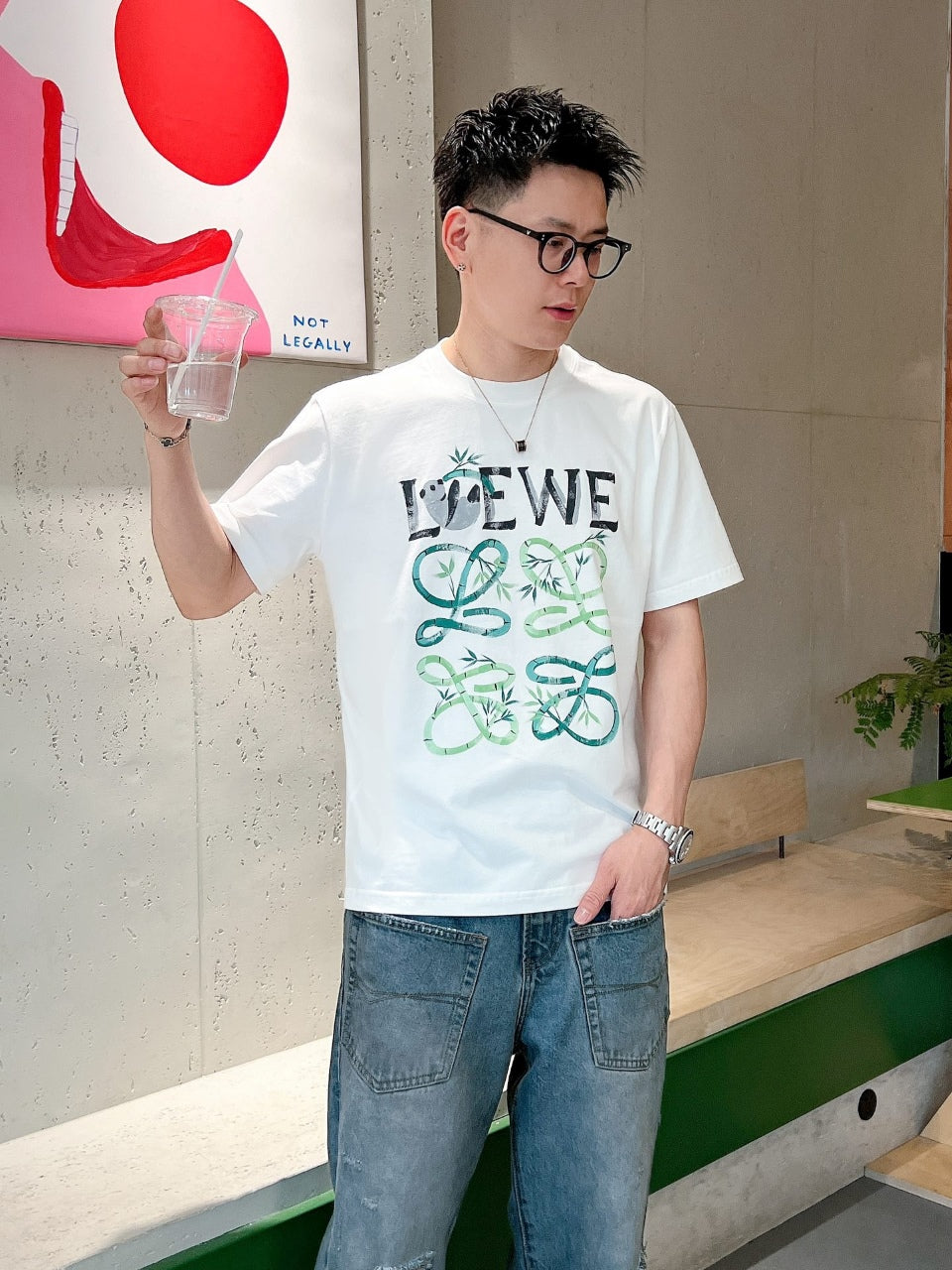 LuxluxHouse Best Quality Clothes T-shirt Loewe