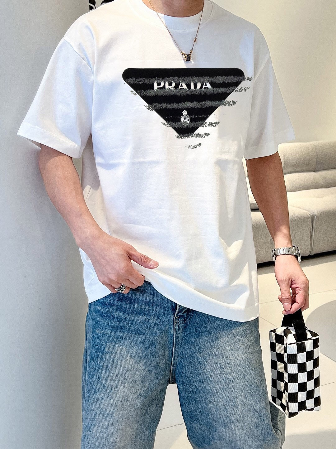 LuxluxHouse Best Quality Clothes T-shirt Prada