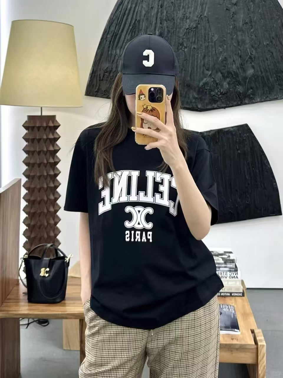 LuxluxHouse Best Quality Clothes T-shirt Celine