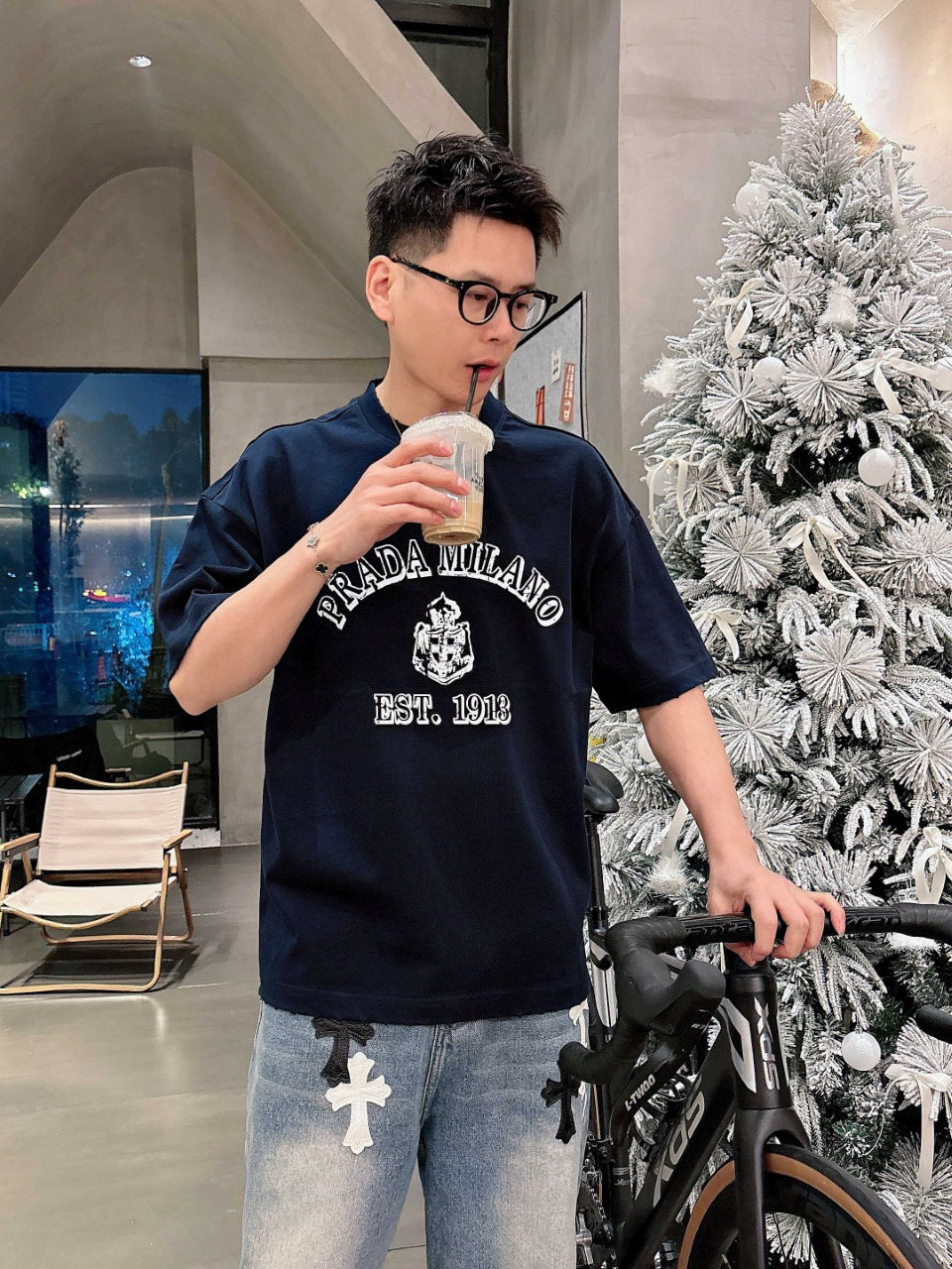 LuxluxHouse Best Quality Clothes T-shirt Prada