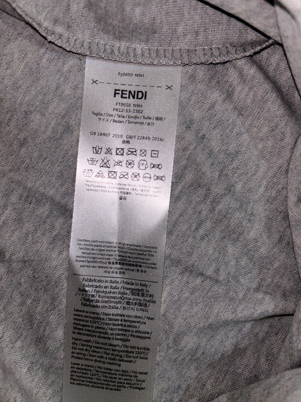LuxluxHouse Best Quality Clothes Fendi T-shirt