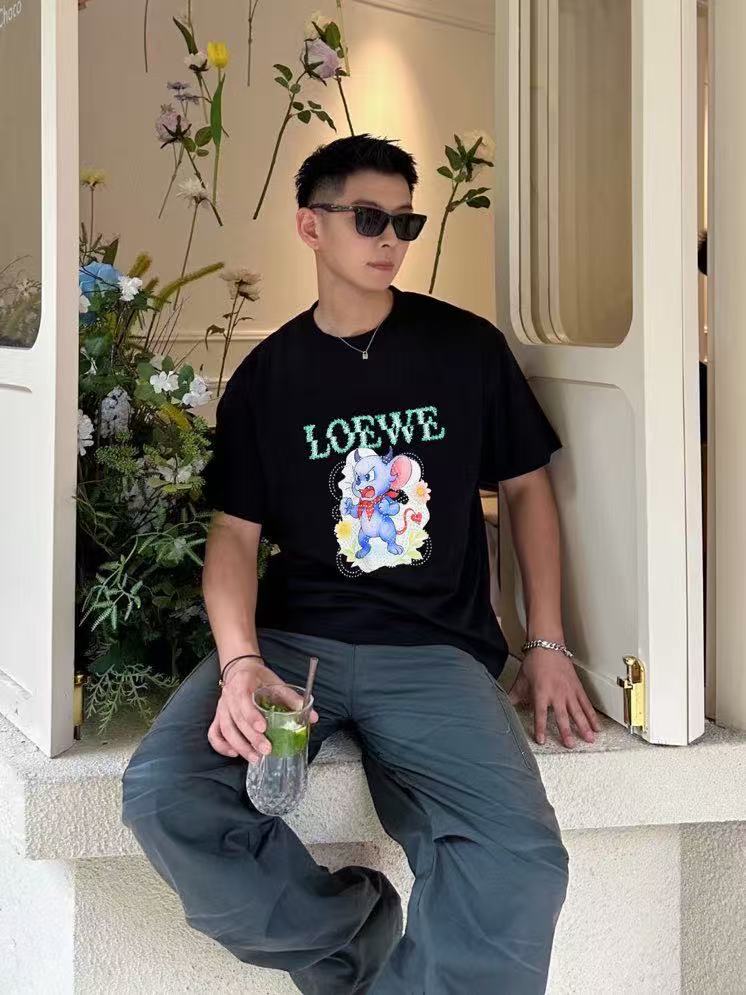 LuxluxHouse Best Quality Clothes T-shirt Loewe