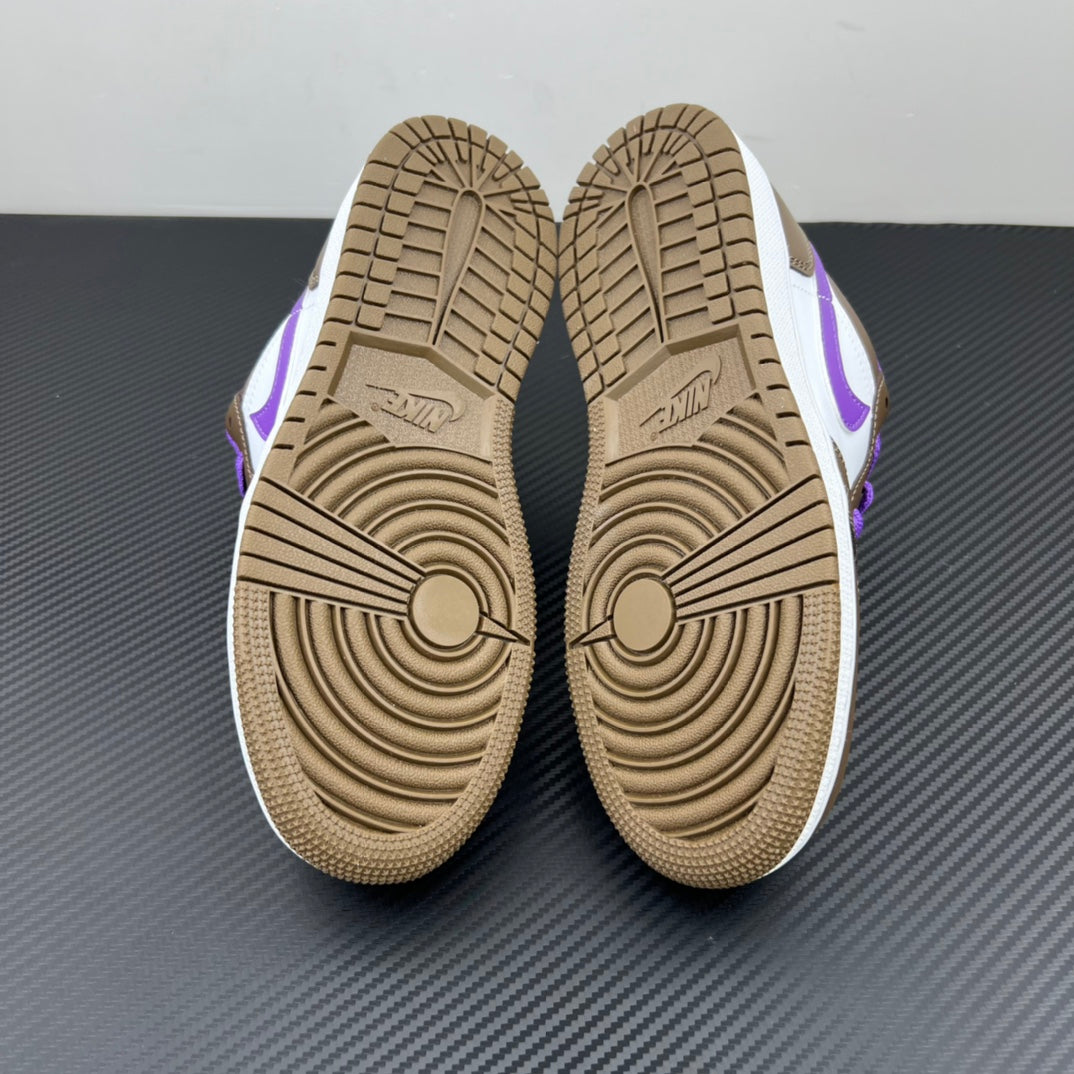 DT Batch-Air Jordan 1 Low “Brown purple”