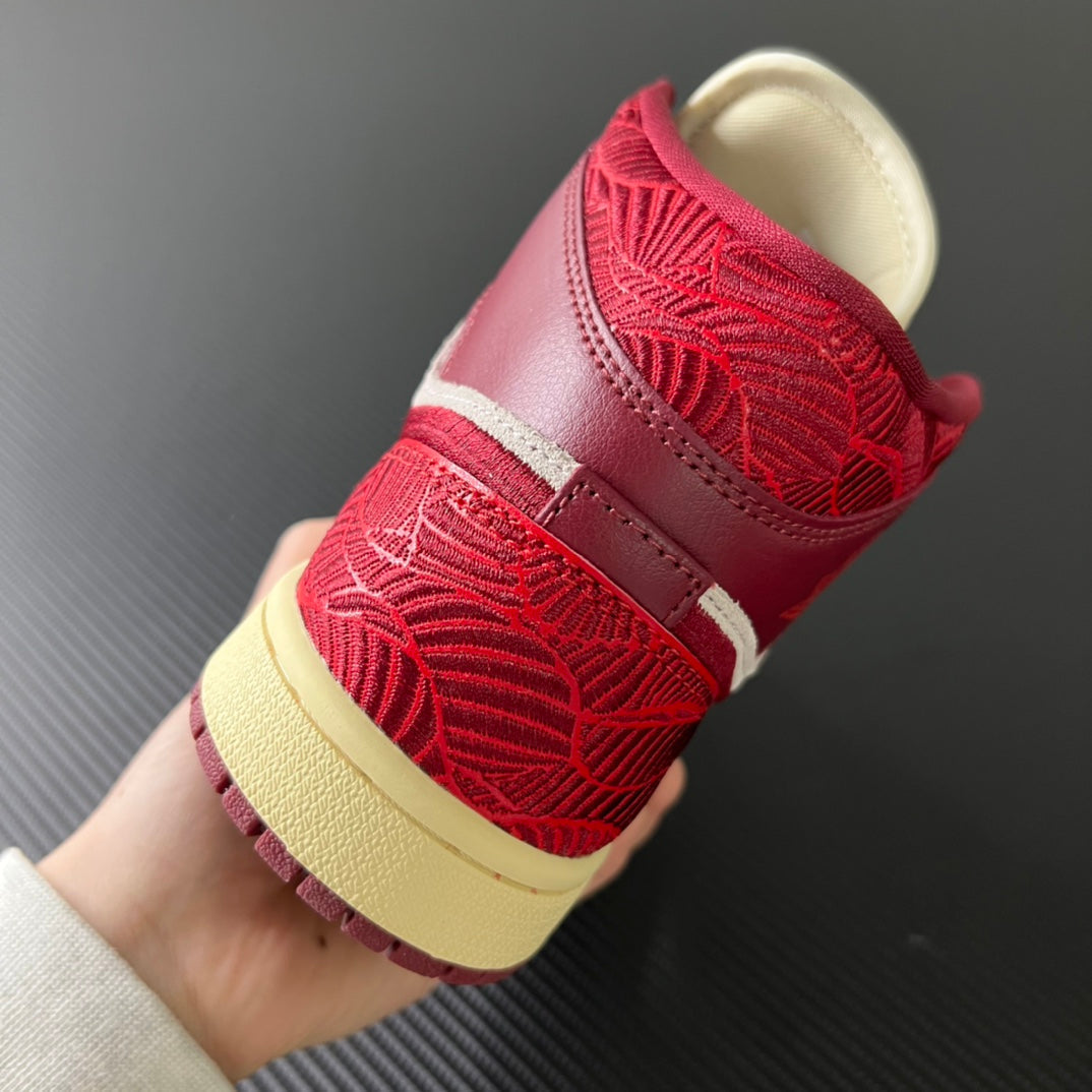 DT Batch-Air Jordan 1 Mid “Tiki Leaf”