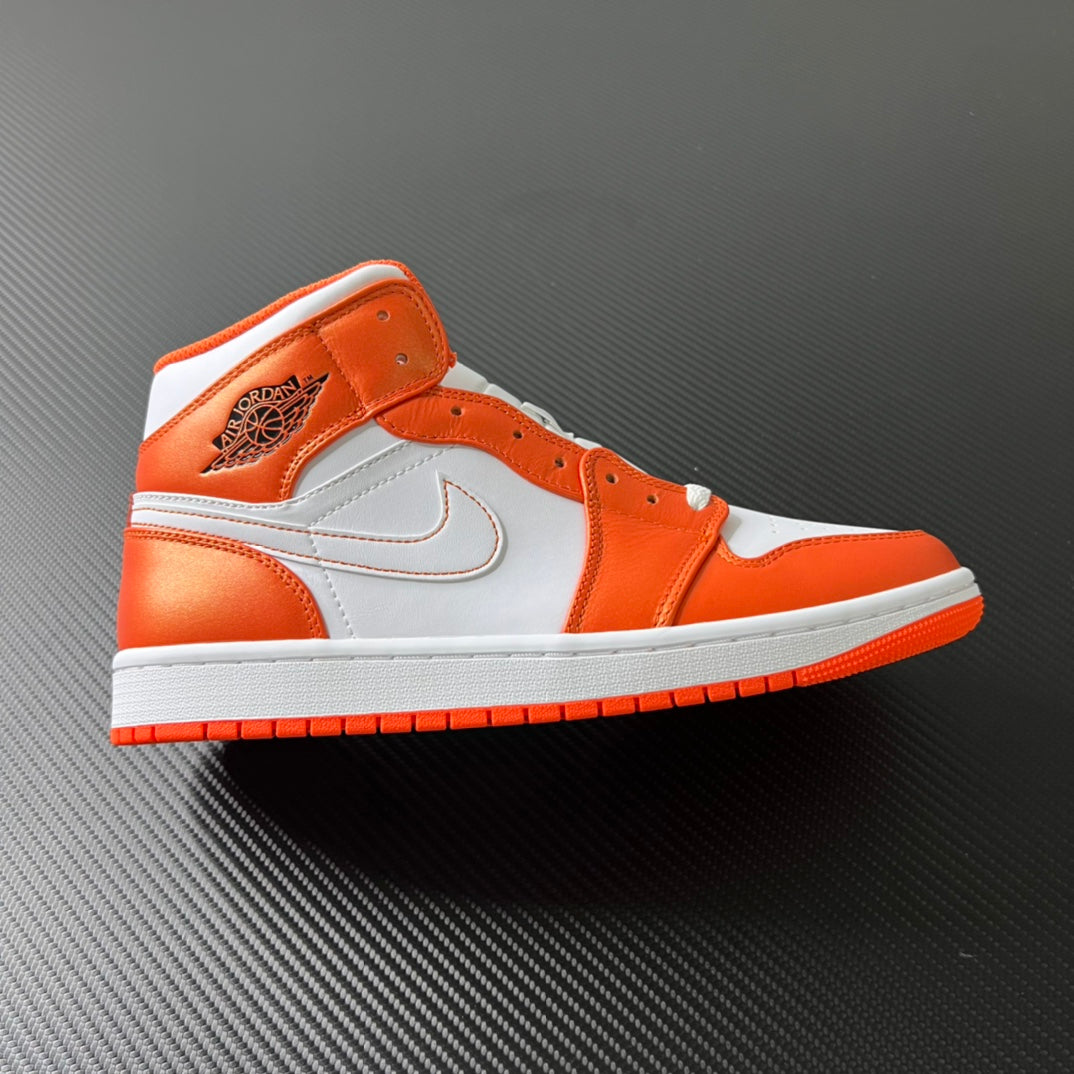 DT Batch-Air Jordan 1 Mid “White Orange”