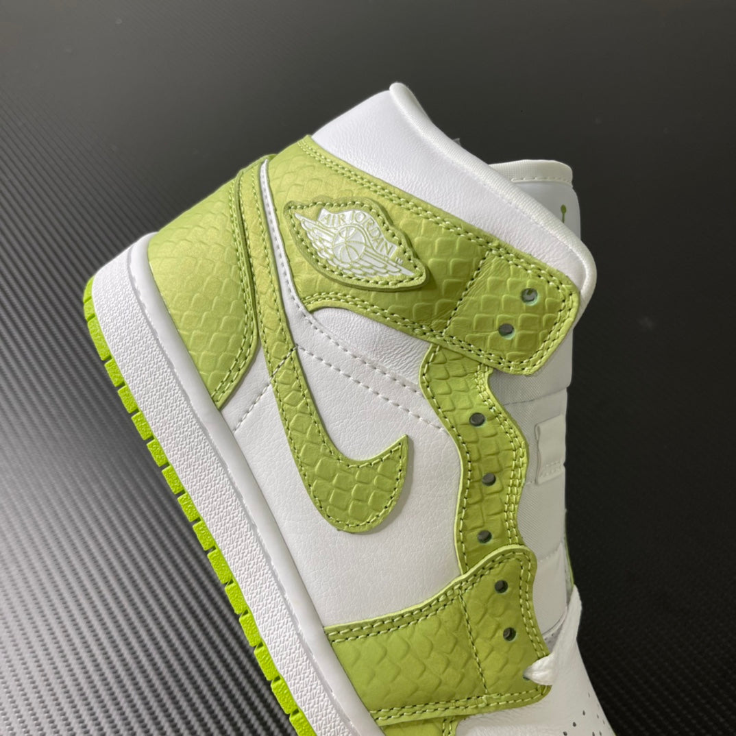 DT Batch-Air Jordan 1 Mid “Green Python”