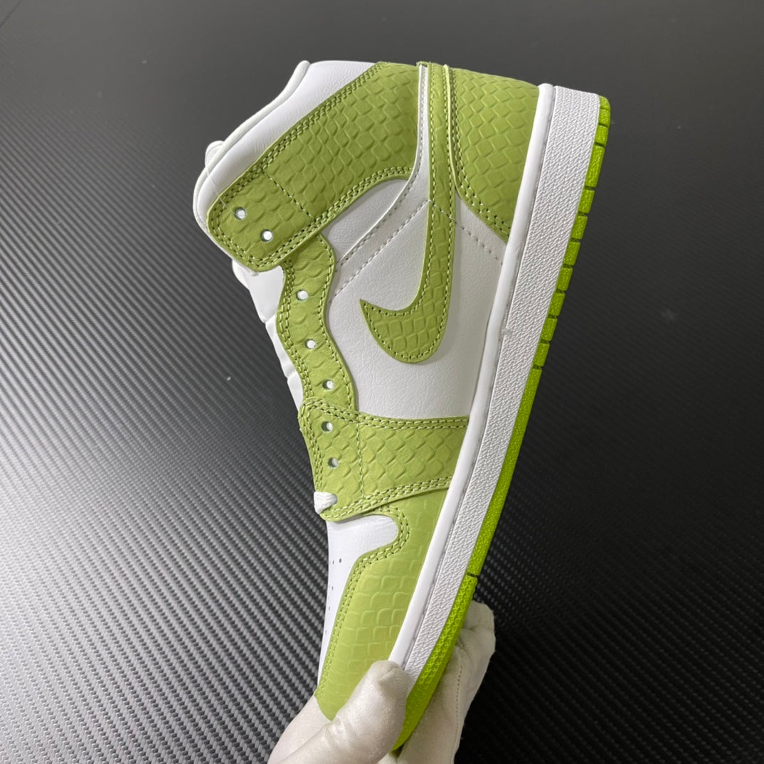 DT Batch-Air Jordan 1 Mid “Green Python”