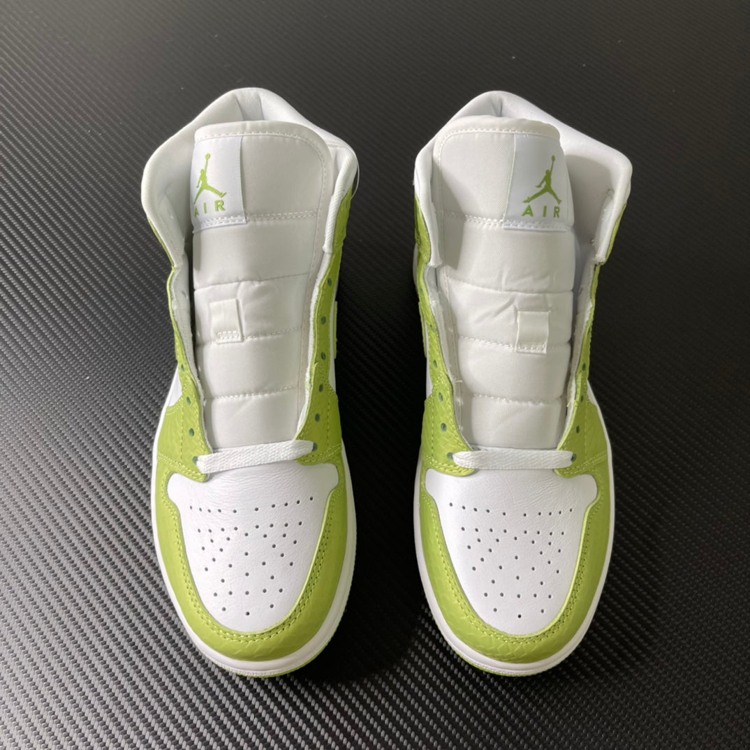 DT Batch-Air Jordan 1 Mid “Green Python”