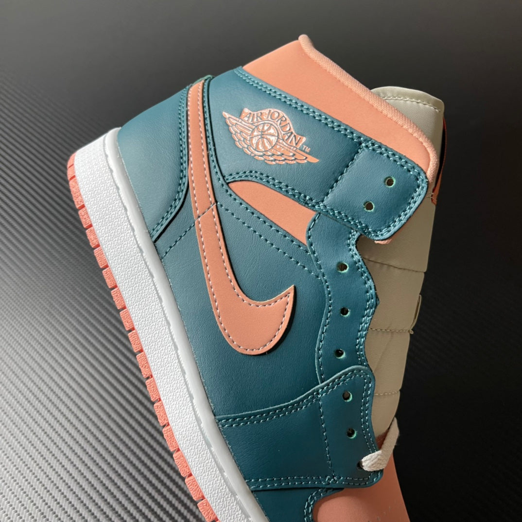 DT Batch-Air Jordan 1 Mid “Dark teal Green”