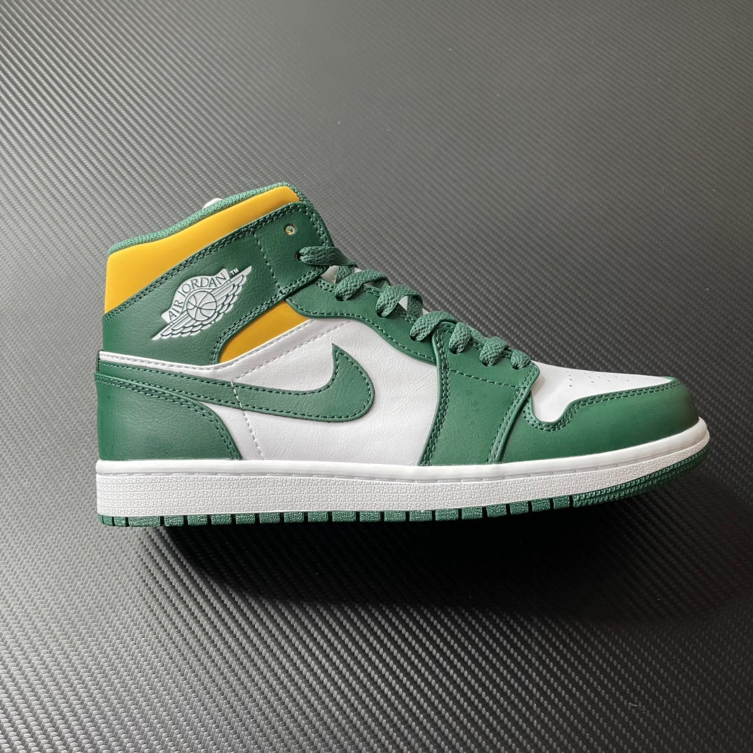 DT Batch-Air Jordan 1 Mid “Green Yellow”