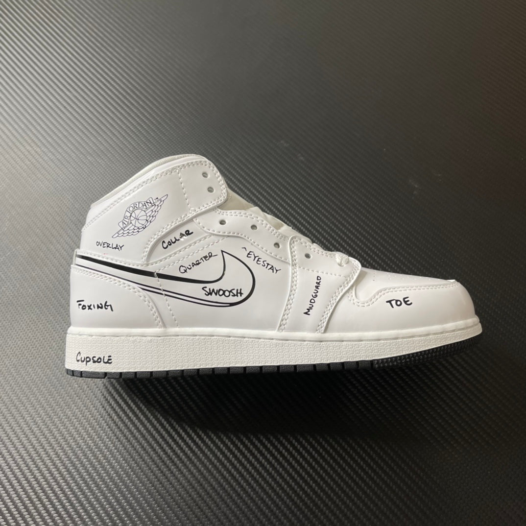 DT Batch-Air Jordan 1 Mid “Sneaker School”