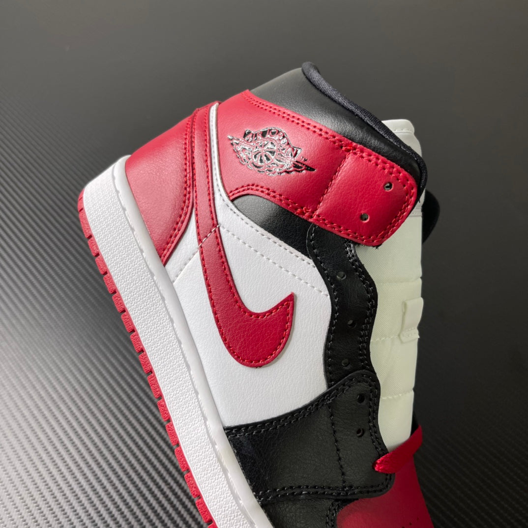 DT Batch-Air Jordan 1 Mid “Bred Toe”