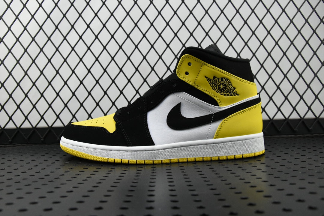 DT Batch-Air Jordan 1 Mid “Yellow Toe”