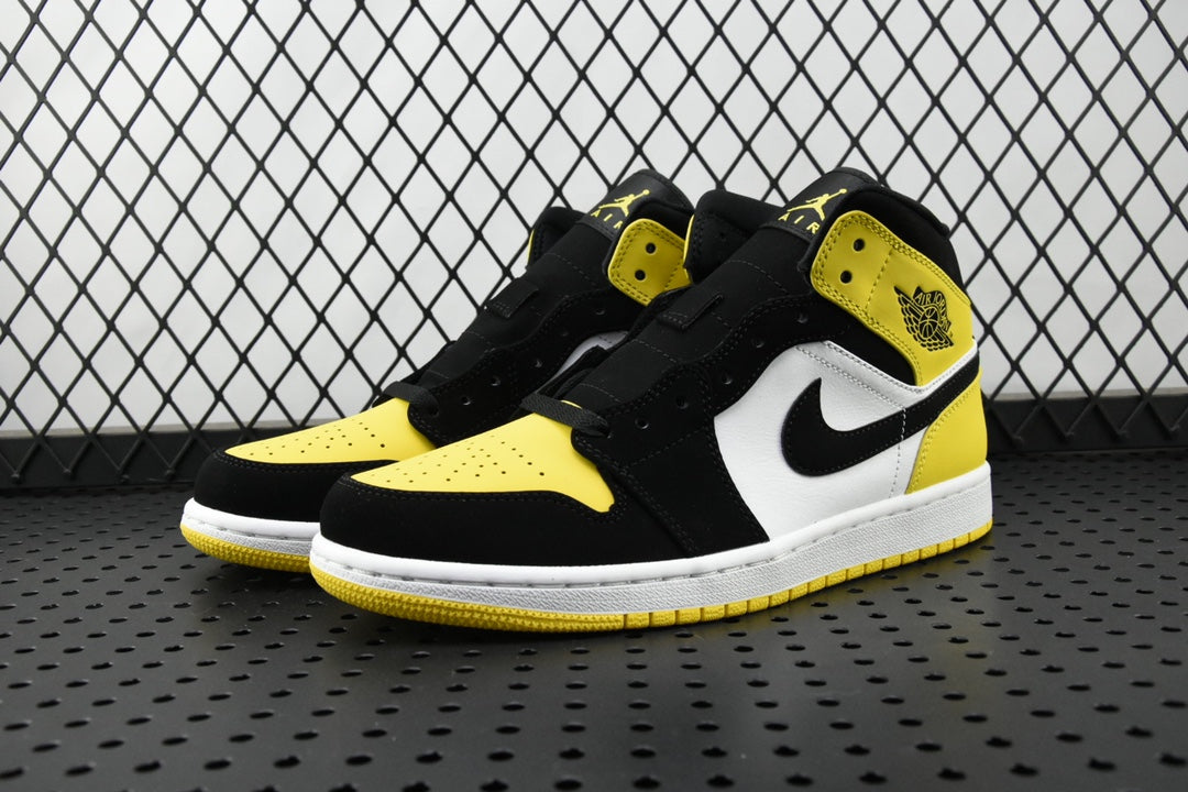 DT Batch-Air Jordan 1 Mid “Yellow Toe”