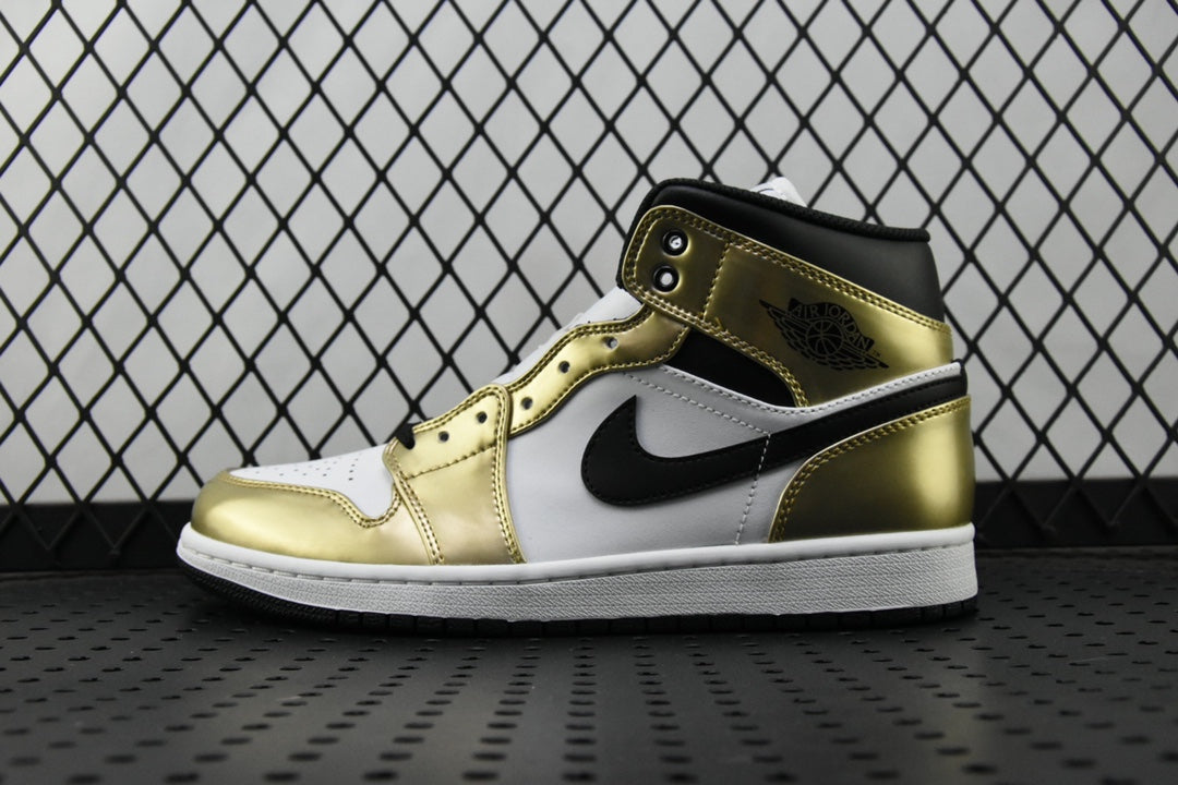 DT Batch-Air Jordan 1 Mid “Metallic Gold”