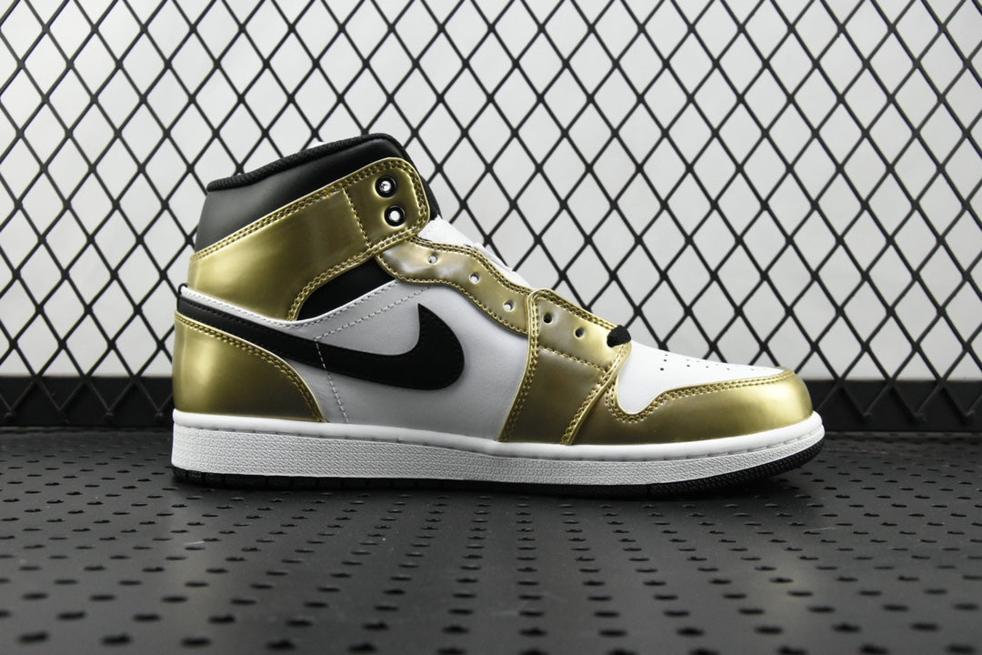 DT Batch-Air Jordan 1 Mid “Metallic Gold”