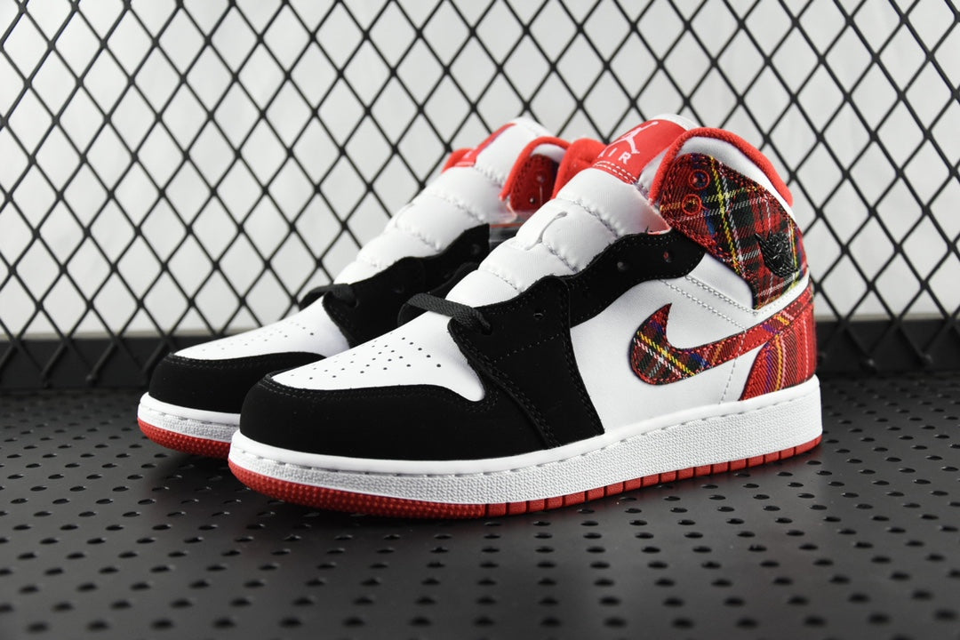 DT Batch-Air Jordan 1 Mid “White Plaid”