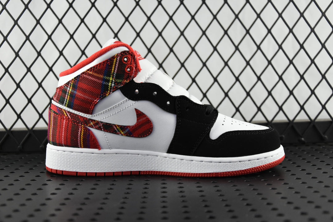 DT Batch-Air Jordan 1 Mid “White Plaid”