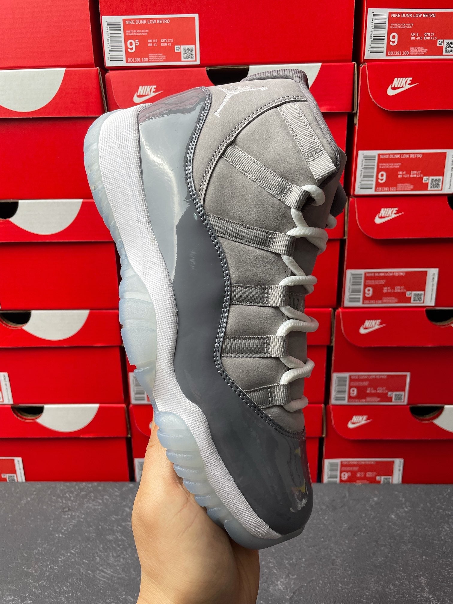 Y3 Batch - Air Jordan 11 “Cool Grey”