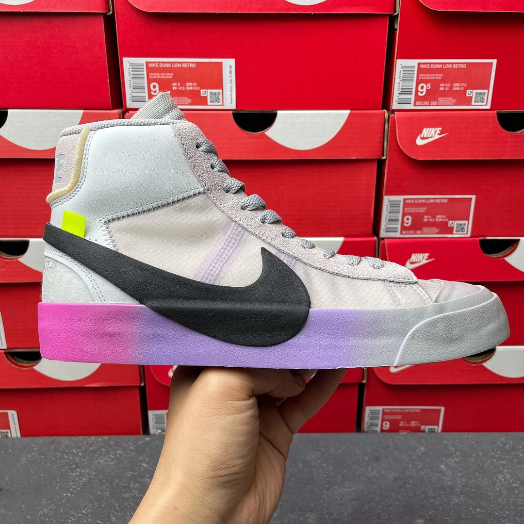 Top Batch-Off White × Blazer High “Grey Serena”