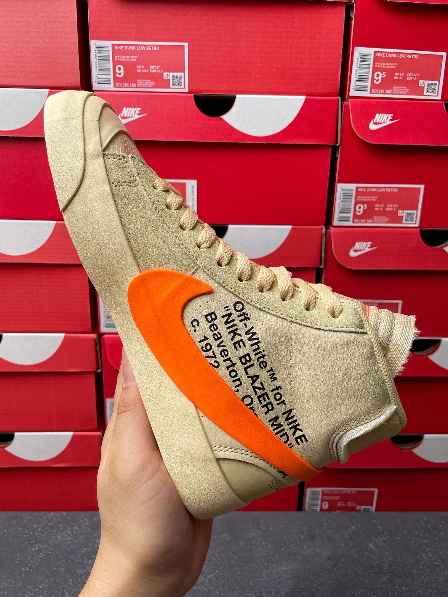 Top Batch-Off White × Blazer High “All Hallows Eve”