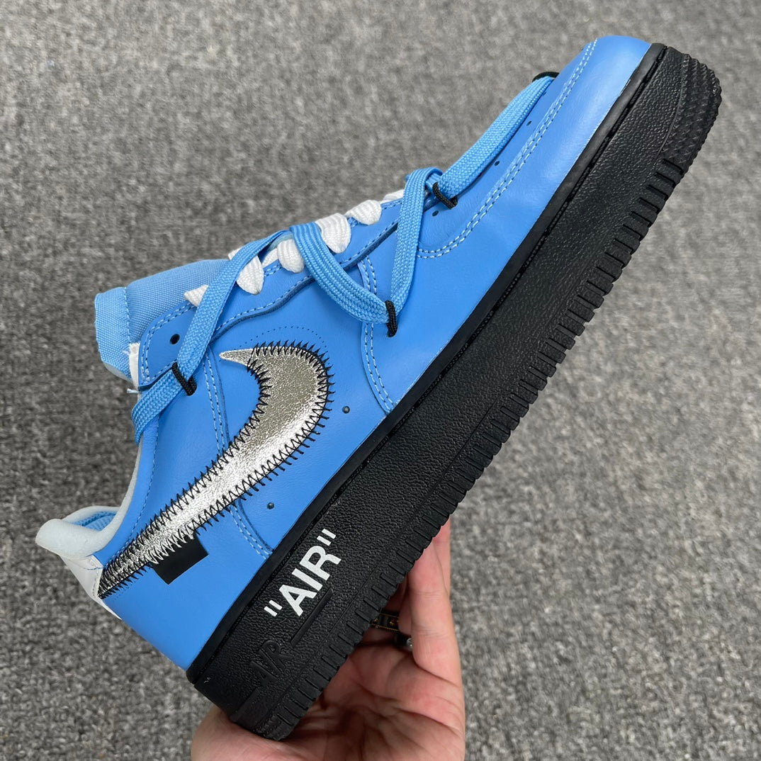 YH Batch-Off White × Air Force 1 “Blue”