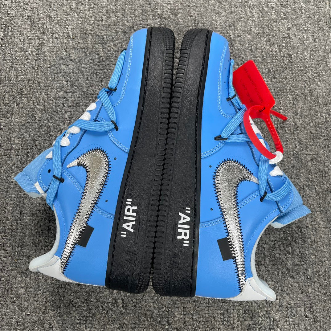 YH Batch-Off White × Air Force 1 “Blue”